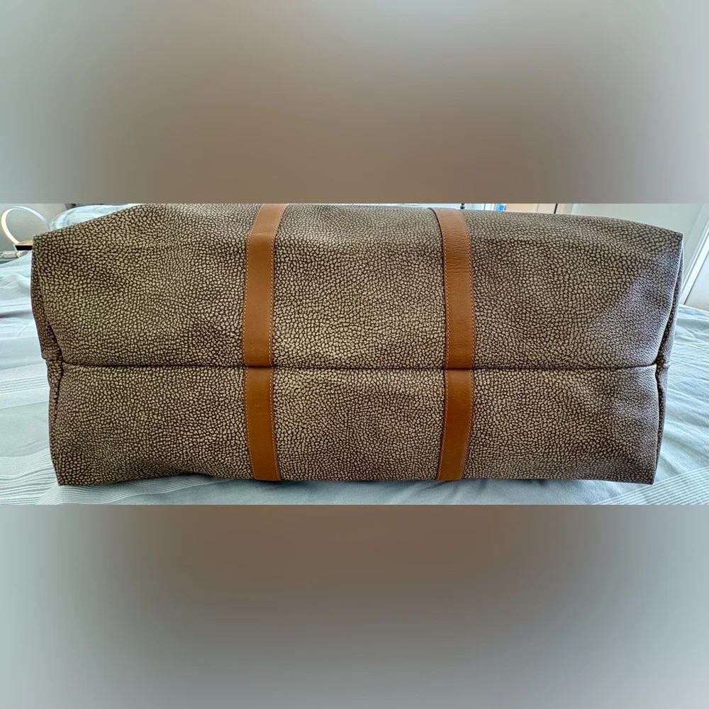 Vintage Borbonese Redwall Duffle Bag - XL